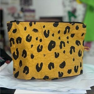 BAGGU Leopard Print Medium Size Go Pouch (Older print—no longer available)